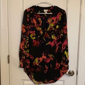 Ava & Viv blouse, longer in back.